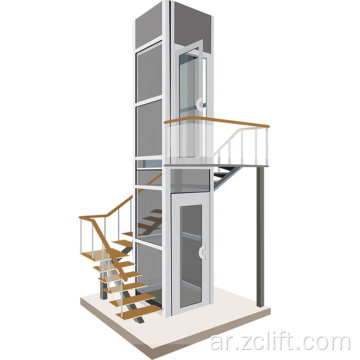مصعد المنزل المخصص مع رمح